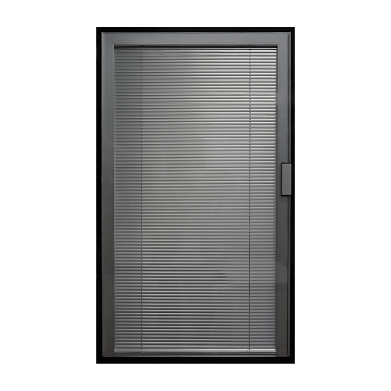 磁控雙玻百葉-單手柄|磁吸單手控雙玻百葉|指尖輕推即停,光影隨心切換_中空百葉